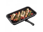 Kitchen Craft Enamel Grill Pan with Rack (40cm x 23cm / 16" x 9")